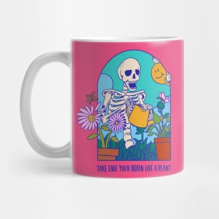 Take Care Your Brain Like a Plant Mug